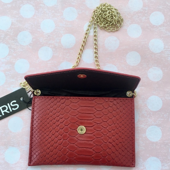 Meg CC Holder Crossbody Ruby Red - Picture 4 of 6